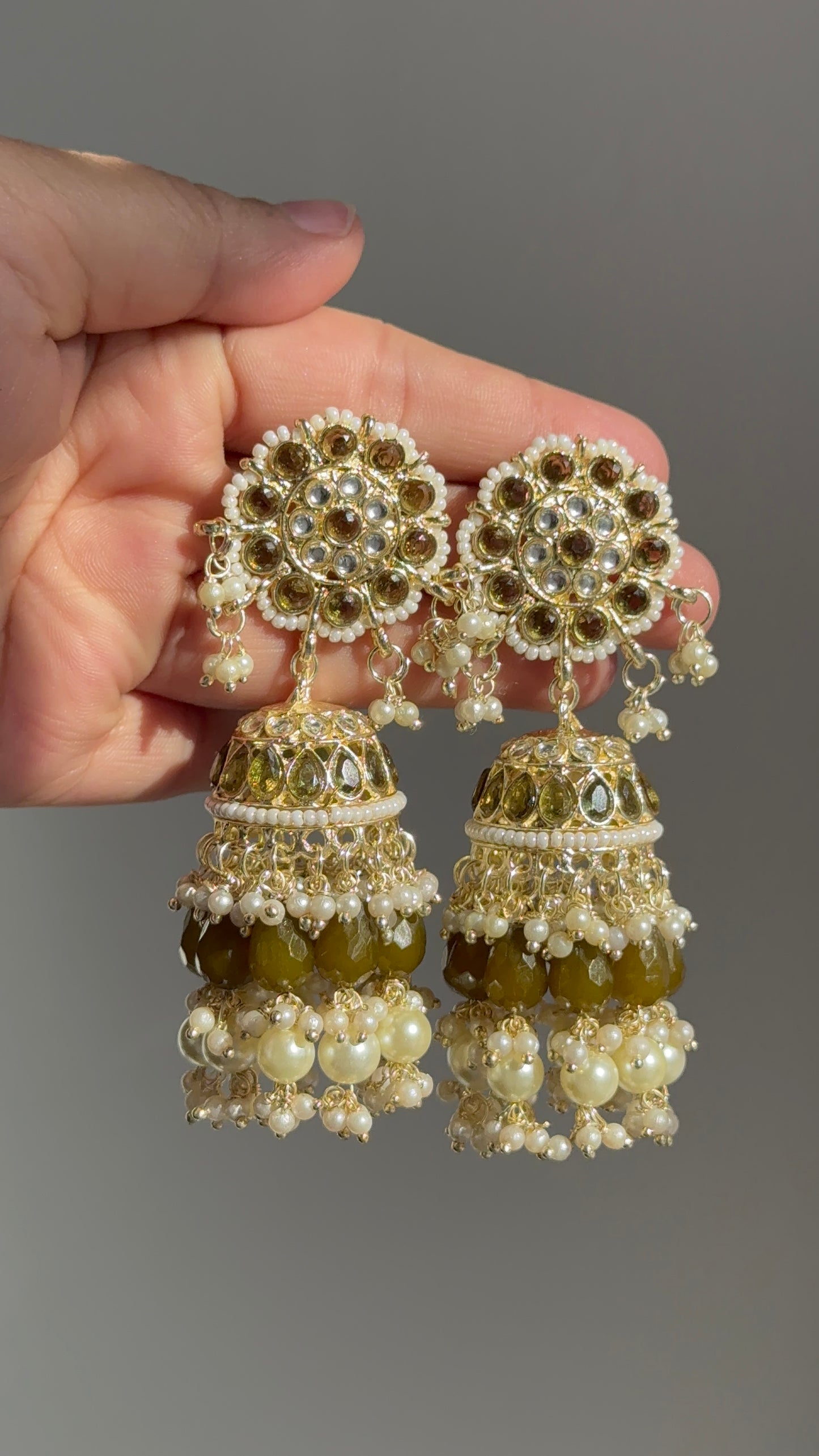 Stone Jhumki